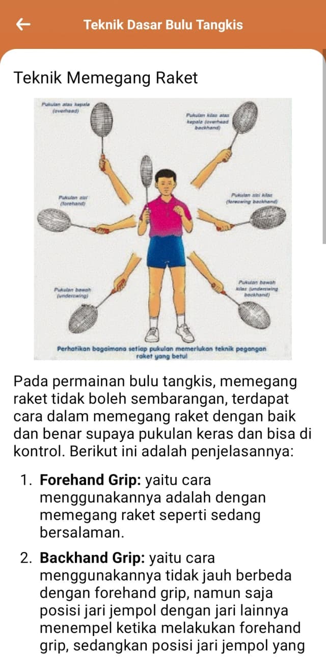 Ayo Belajar Badminton screenshot 6