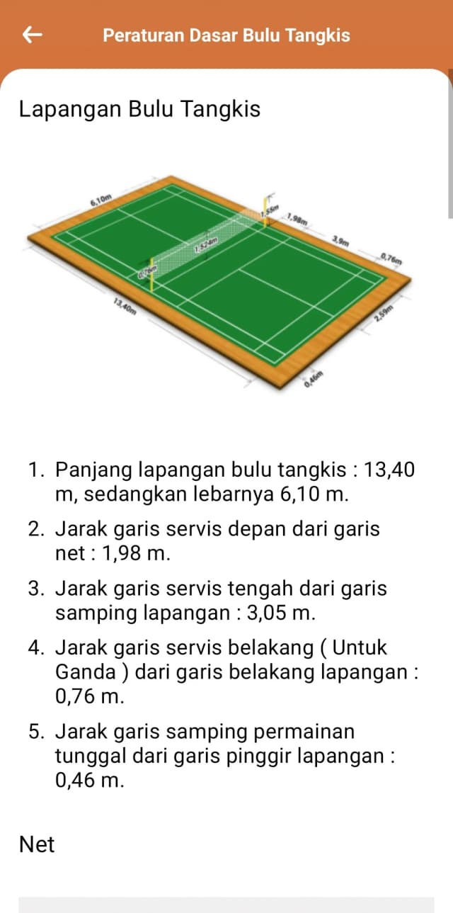 Ayo Belajar Badminton screenshot 7