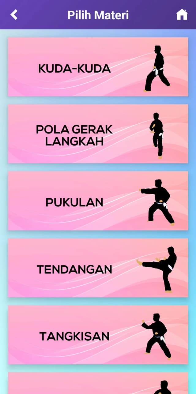 Ruang Belajar Pencak Silat SMP screenshot 4